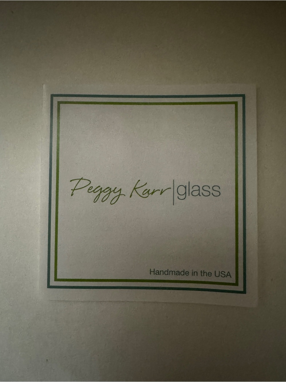Peggy Karr Glass Art FeaturingTexas Colorful State Icon Handmade - Picture 3 of 5